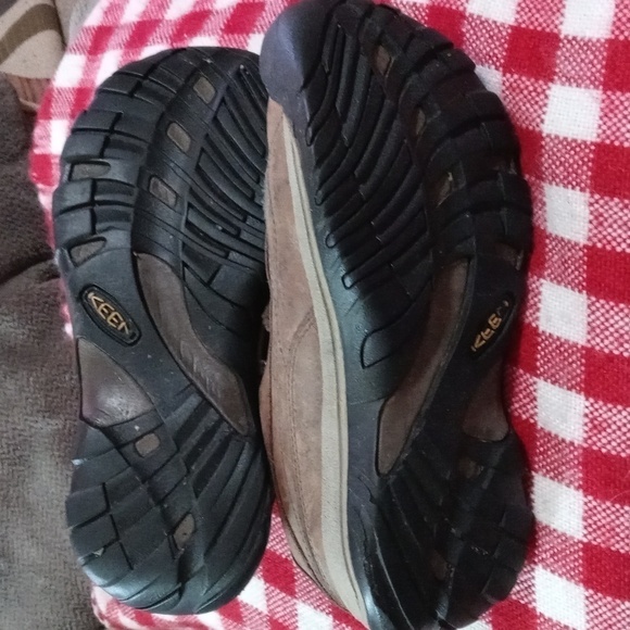 Keen Womens Brown Hiking Trailing Lace Up Suede Close-Toe Athletic Sneakers US 8 - Picture 4 of 6